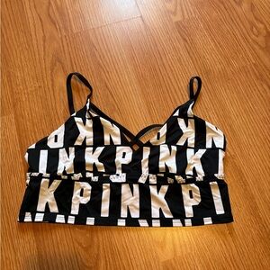 PINK Victoria's Secret Black and White Bralette